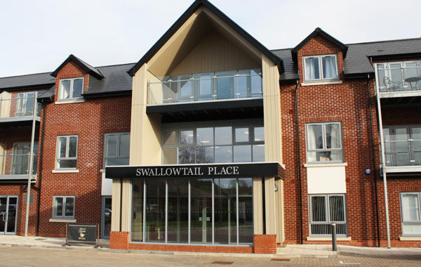 Entrance To Swallowtail Place